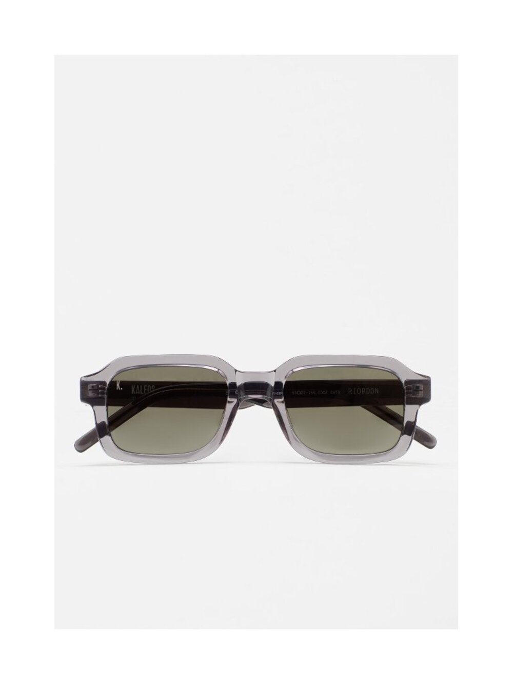 New Kaleos Unisex Sunglasses Multicolor Acetate Frame Riordon 3 53